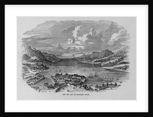 City and Bay of Nagasaki, Japan by Anonymous