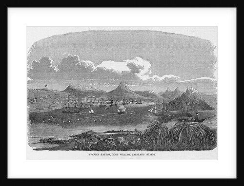 Stanley Harbor, Port William, Falkland Islands by Anonymous