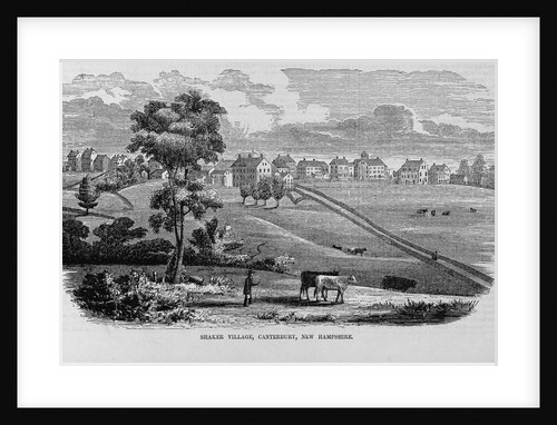 Shaker Village, Canterbury, New Hampshire by Anonymous