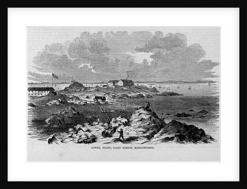 Lowell Island, Salem Harbor, Massachusetts by Anonymous