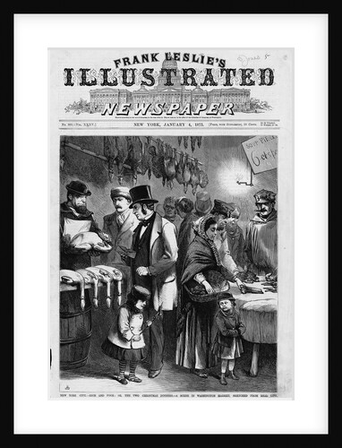 Rich And Poor; or, the Two Christmas Dinners Illustration by Anonymous