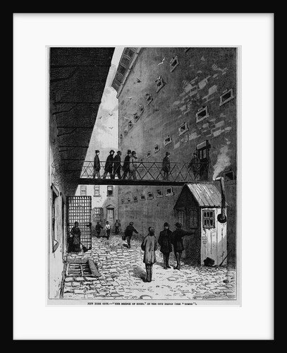 New York City - "The Bridge of Sighs", in the City Prison by Anonymous