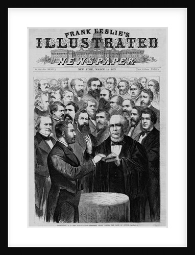 Washington, D.C. - The Inauguration - President Grant Taking the Oath of Office by Anonymous