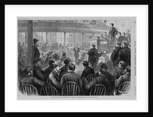 The National Grange Convention at Chicago, Illinois by Anonymous