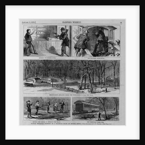 Kansas Brigands-Robbery of aa Railroad Train at Muncie Siding by Anonymous