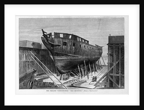 The Frigate "Constitution," "Old Ironsides." by Anonymous
