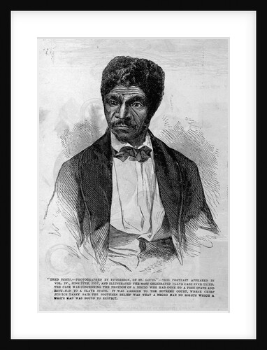 Dred Scott. - Photographed by Fitzgibbon