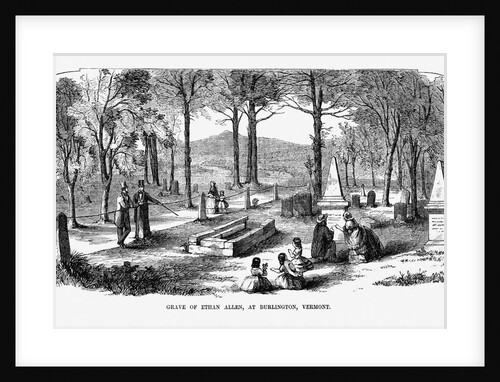 Grave of Ethan Allen, at Burlington, Vermont by Anonymous