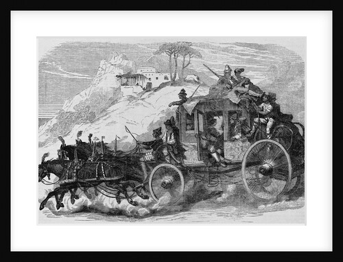 A Corricolo, or Neapolitan Diligence by Anonymous