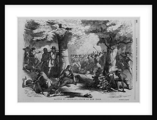 Battle of Oriskany, State of New York Illustration by Anonymous