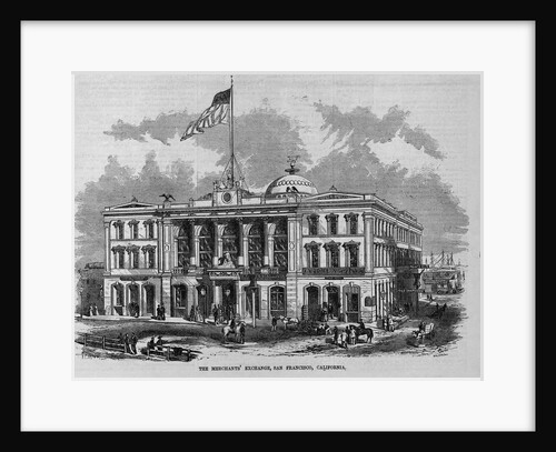 The Merchants' Exchange, San Francisco, California by Anonymous