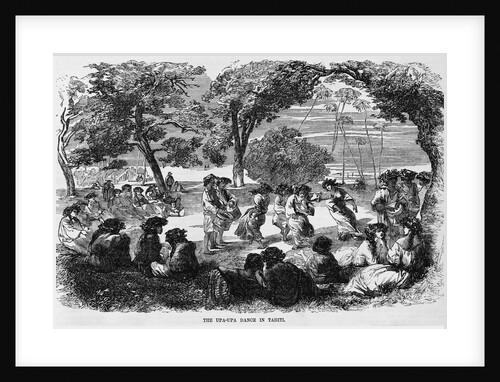 The Upa-Upa Dance in Tahiti by Anonymous