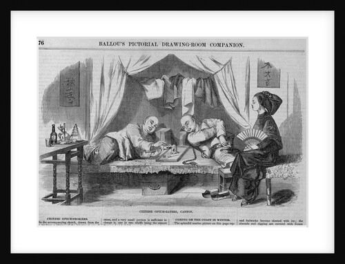 Chinese Opium-Eaters, Canton by Anonymous