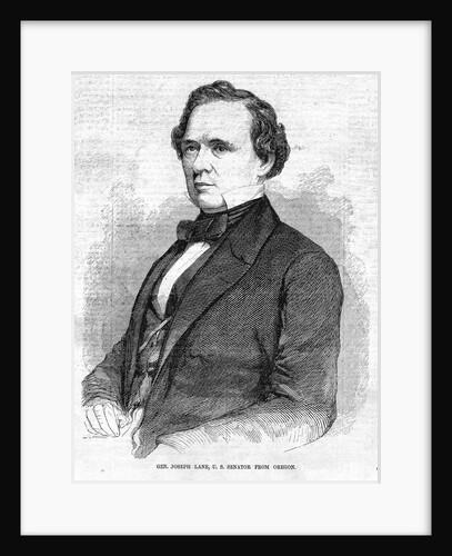 Gen. Joseph Lane, U.S. Senator from Oregon by Anonymous