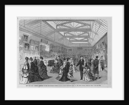 New York City - Opening reception of the Metropolitan Museum of Art, at the Temporary Hall, No. 681 Fifth Avenue, February 20th by Anonymous