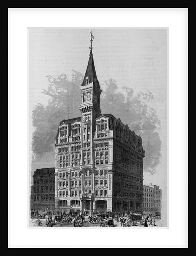 New York City - The new "Tribune" Building on Printing House Square by Anonymous