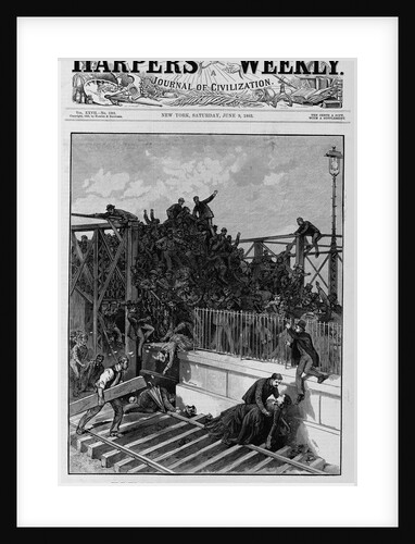 The tragedy on the Brooklyn Bridge, May 30 by Anonymous