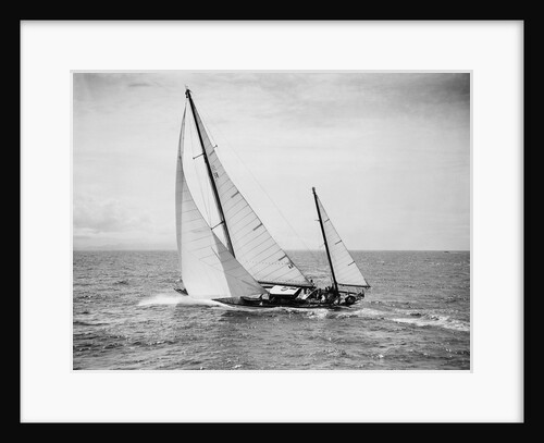 Diamond Head Yacht During a Race by Anonymous