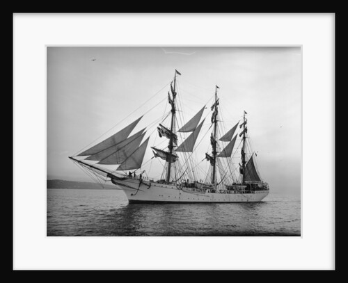 Danish Schooner Danmark by Anonymous