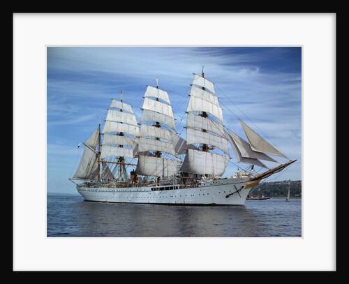 Sailing Ship Nippon Maru in Puget Sound by Anonymous