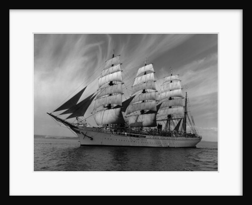 Sailing Ship Nippon Maru in Puget Sound by Anonymous