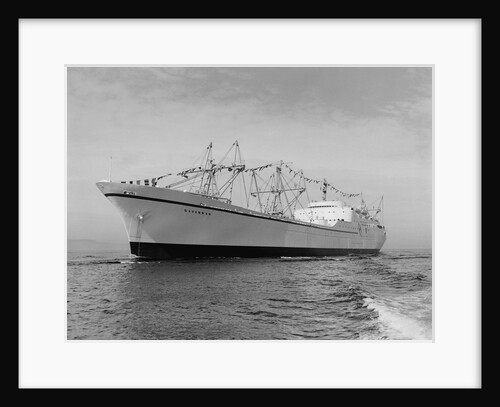 Cargo Ship Savannah by Anonymous