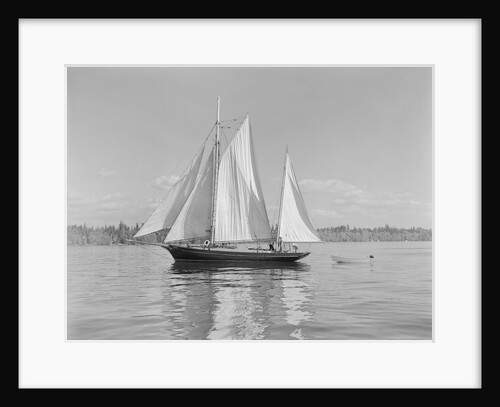 The Thetis Sailing on Lake Washington by Anonymous