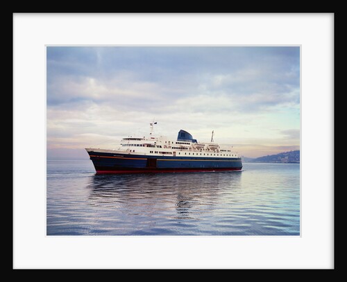 The Malaspina is an Alaskan Ferry by Anonymous