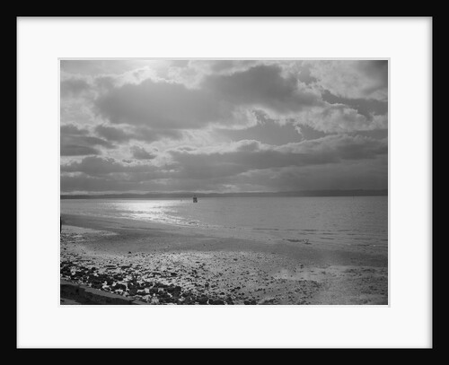 Sunlight Streaming Through Clouds Above Shilshole Bay by Anonymous