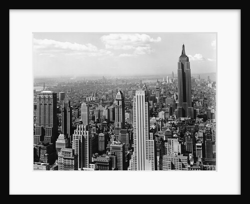 Manhattan from Rockefeller Center by Anonymous
