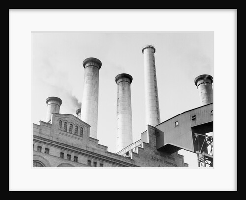 Edison Power Plant on East River by Anonymous