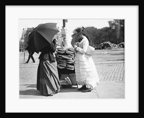 Women Selling Newspapers by Anonymous