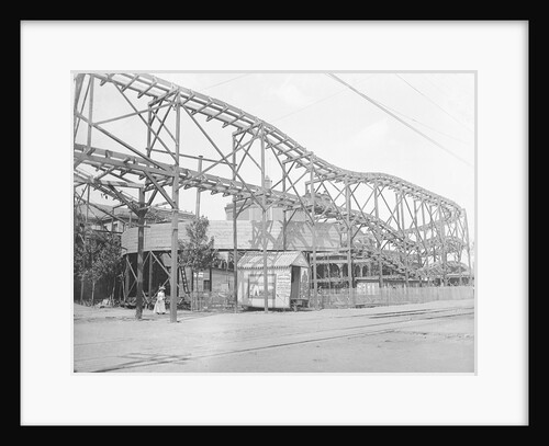 Coney Island Roller Coaster by Anonymous