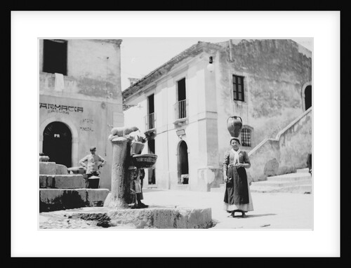 Water Fountain in Sicily by Anonymous
