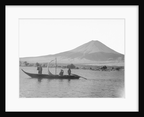 Lake Kawagushi and Mount Fuji by Anonymous