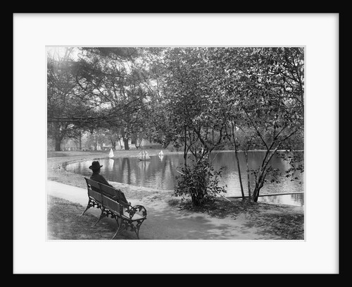 Man at Sailor's Snug Harbor by Anonymous