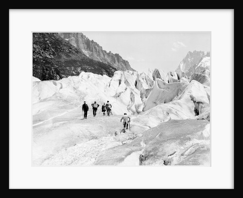 Glacier on Mount Blanc by Anonymous