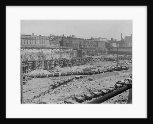 Building Pennsylvania Station by Anonymous