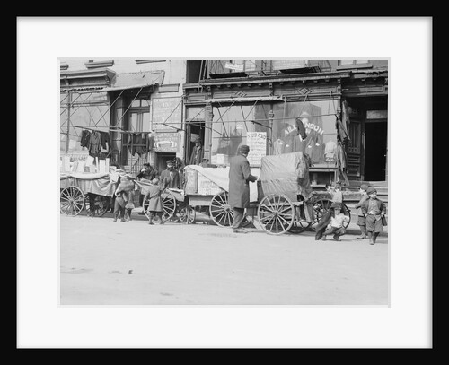 Peddlers on Hester Street by Anonymous