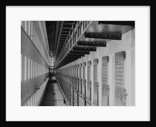 View of Prison Cell Block by Anonymous