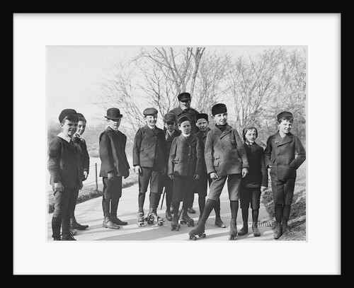 Portrait of Boys in Central Park by Anonymous