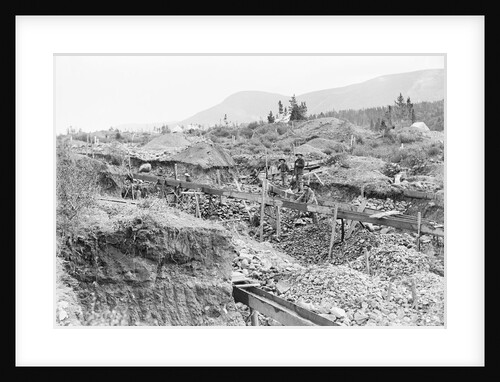 Sluice Mining in Alaska by Anonymous