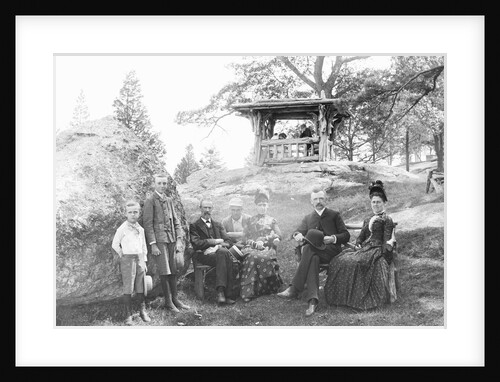 Family Outing in Central Park by Anonymous