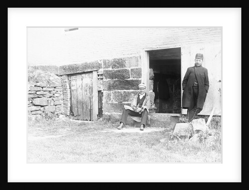 Guards Standing at Prison Door by Anonymous