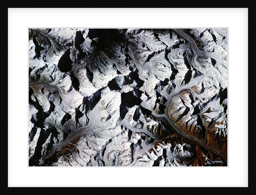 Mount Everest Seen from Shuttle Atlantis by Anonymous