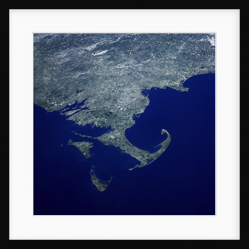 Cape Cod from Space Shuttle Atlantis by Anonymous