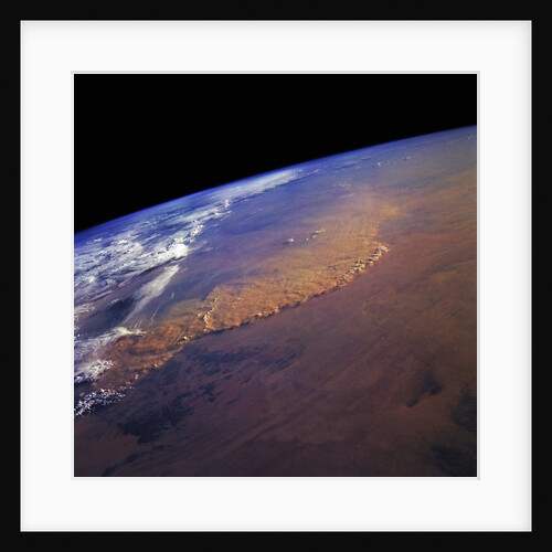 Dust Storm in the Sahara Desert by Anonymous