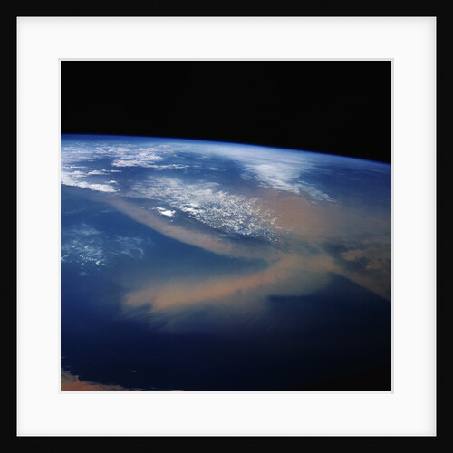 Dust Storm Over the Red Sea by Anonymous