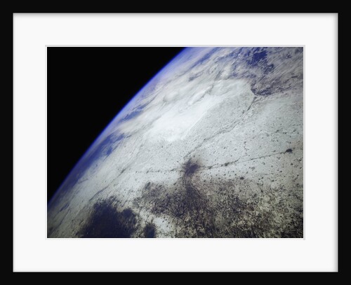 Trans-Siberian Railway from Space by Anonymous