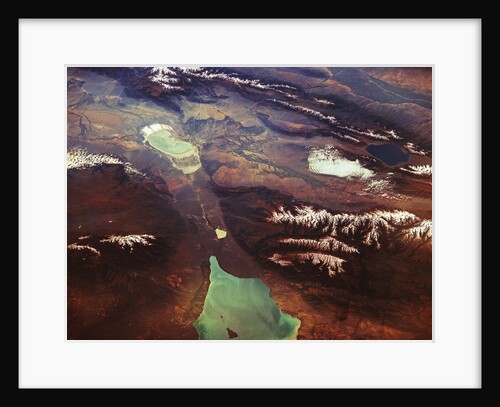 The Dzungarian Gate from Space by Anonymous